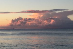 March 2018 the Dragon Clouds Grand Anse, Grenada