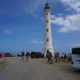 I like the clouds and the California Lighthouse in Aruba